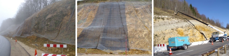 18 000 m² de grillage contre les chutes pierres (39)